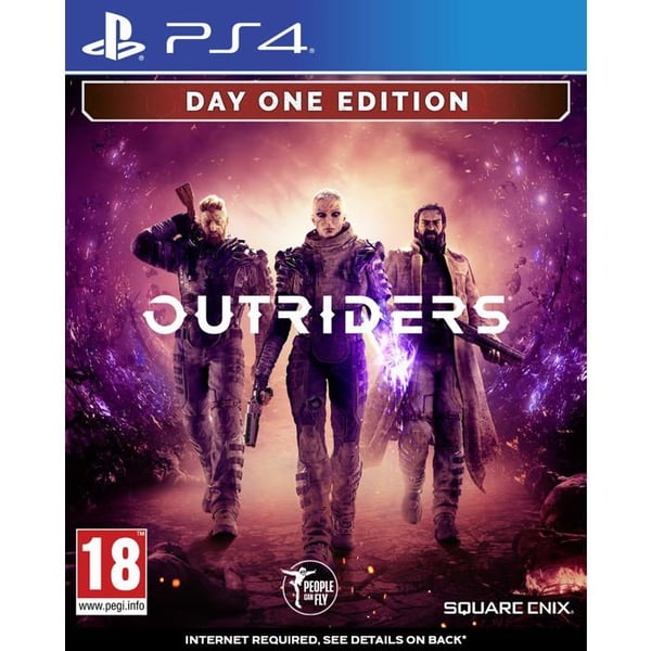 PS4-spel - SEGA - Outriders Day One Edition - Square Enix - Svart