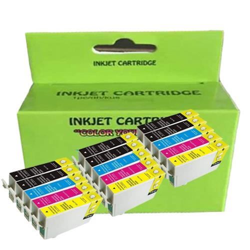 15x T0715 bläckpatron T0711-T0714 för Epson Stylus BX600FW BX610FW bläckstråleskrivare