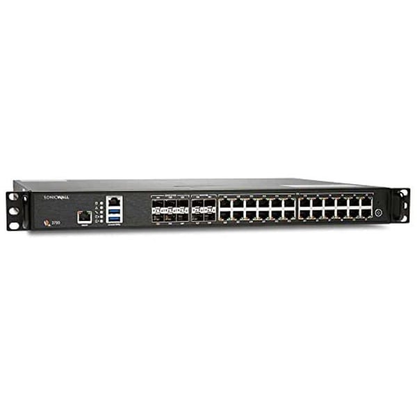 Firewall - SONICWALL - NSA 3700 Series - FRU PERP - Färg: Svart - Typ: Firewall