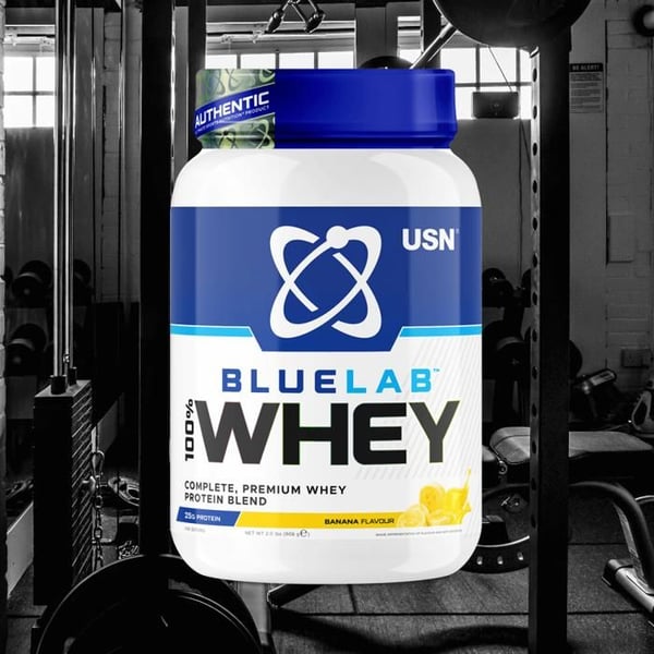 Blå Lab Whey 908g Banan USN Protein