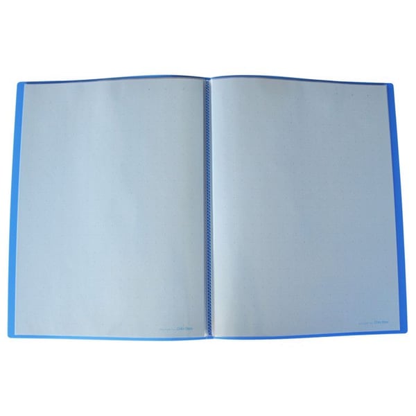 Skyddsdokument CLEAR FILE A4 BLÅ, 10 fickor