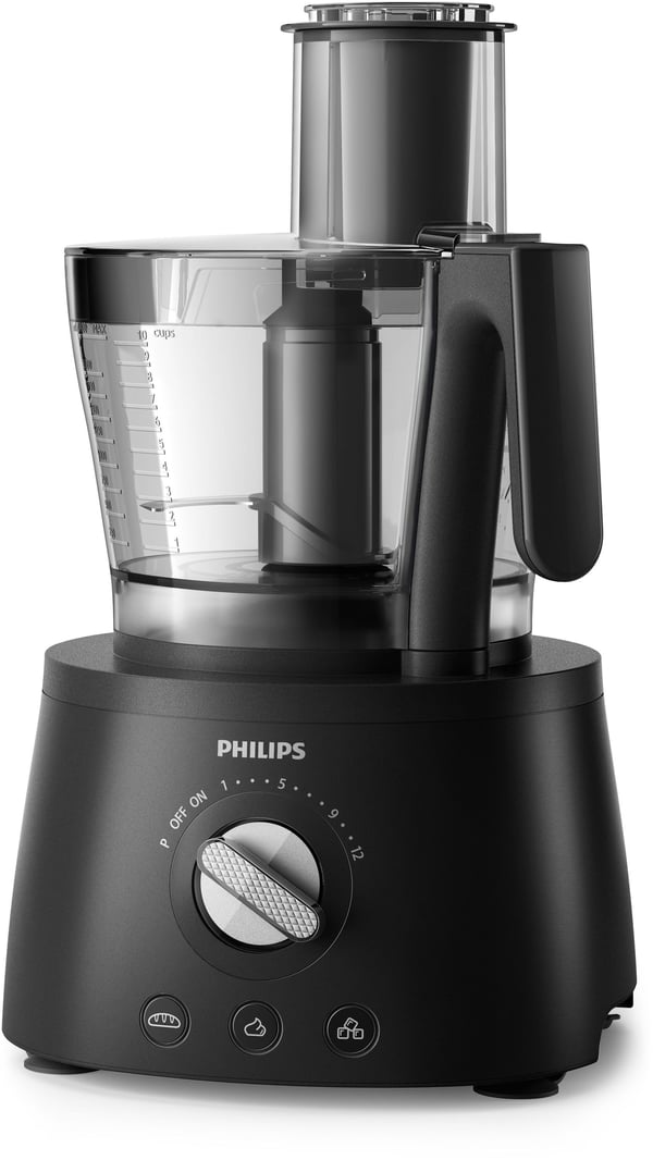 Robot køkken - PHILIPS - HR7776/90 - multifunktionel robot Serie 7000 - 1300W - 12 hastigheder - Sort