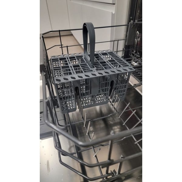 GRÅ BESTÄCKHÅLLARE KORG