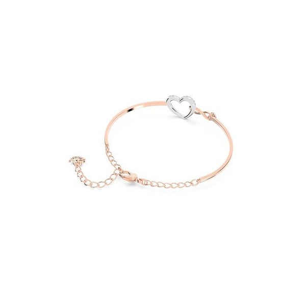 Armring - SWAROVSKI - Jonc - Infinity - Metall - Kristall - Rosa