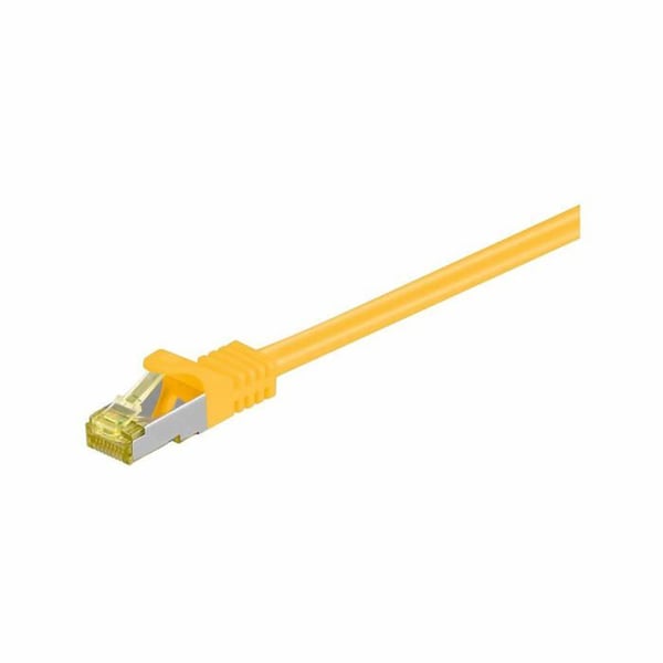Switch - hub ethernet - injektor Goobay - 91674 - RJ-45 CAT7 30m nätverkskabel Gul S/FTP (S-STP)