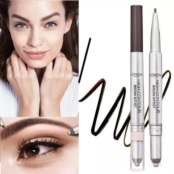 Ögonbrynspenna - L'OREAL PARIS - Brow Art HighDefiner Nr 109 - Nyans Ebony (Brun) - Dermatologiskt testad