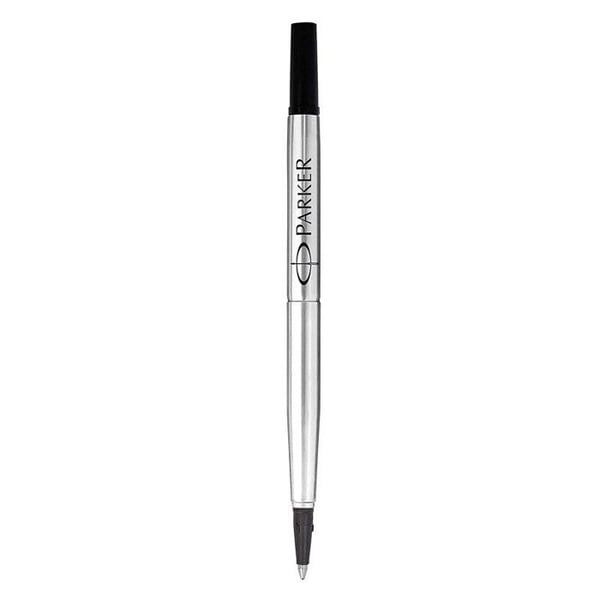 Laddningspatron - PARKER - Quinkflow - Medelspets - Svart bläck - Blister X 1