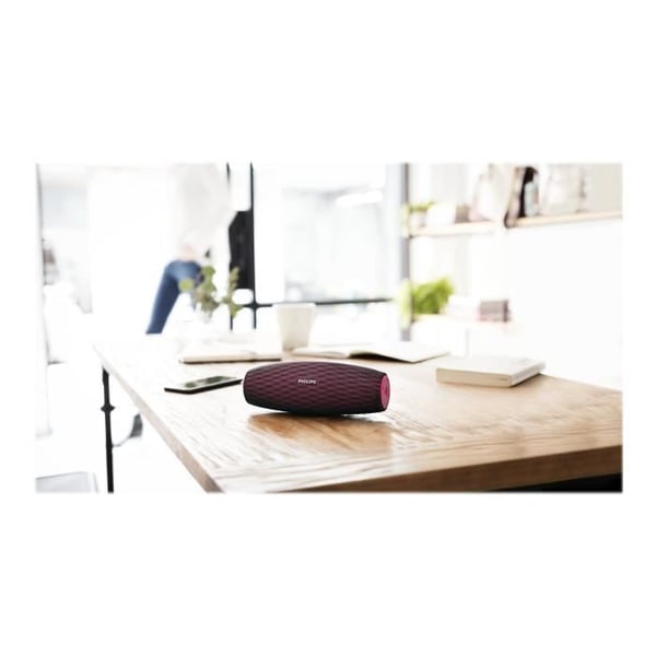 Trådlös Bluetooth-högtalare Philips EverPlay BT7900P 14W rosa