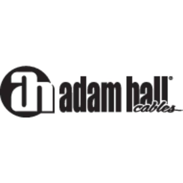 Adam Hall 3-stjärnig DMX-mikrofonkabel hane XLR-kontakt till hona XLR-kontakt Längd 3m