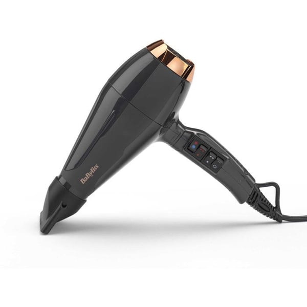 Hårtork - BaByliss - 6719DE Air Pro 2200 - Prestanda, professionell kvalitet, glans - Tillverkad i Italien