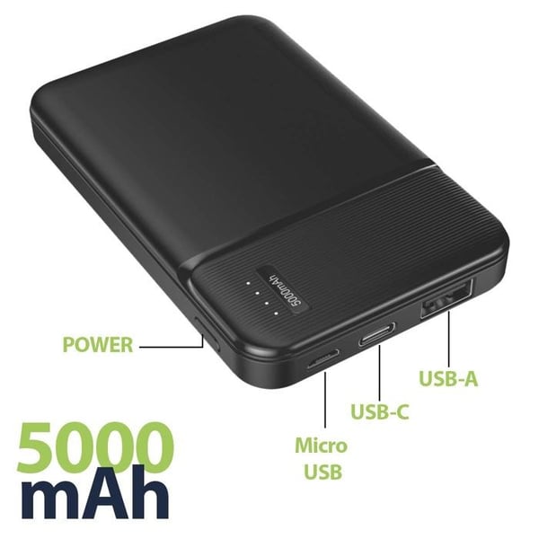 Komplett paket för Galaxy S25 Ultra Fodral, Glas, Laddare, Extern batteri, Hörlurar (6 delar) Mayaxess Silver
