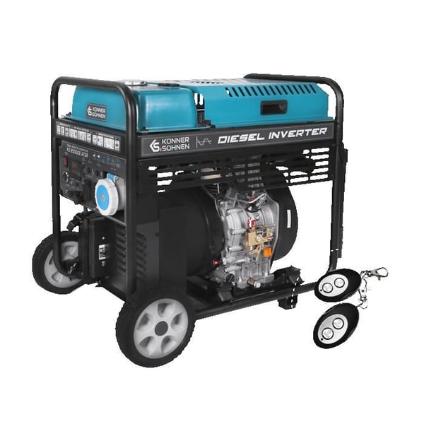 Köner & Söhnen dieselinvertergenerator KS 9500iDE ATSR 9500 W / 10000 W Elektrisk