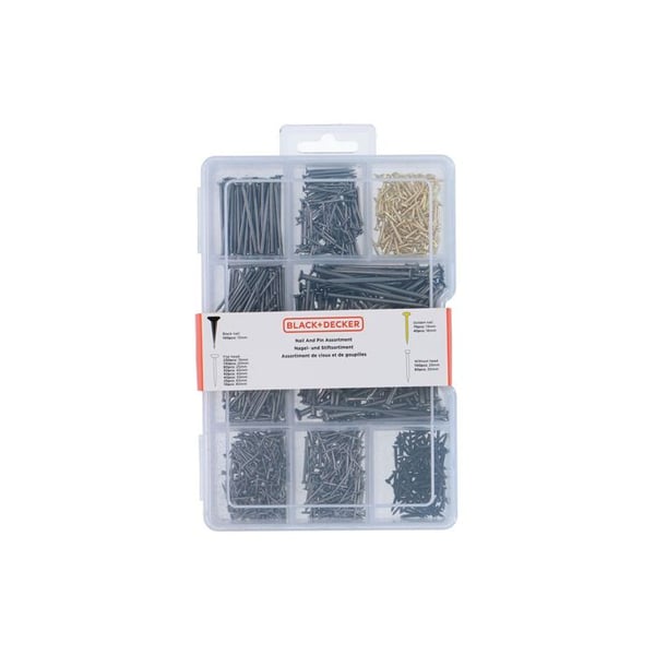 Nagelspel, 975 Delar St Black+decker