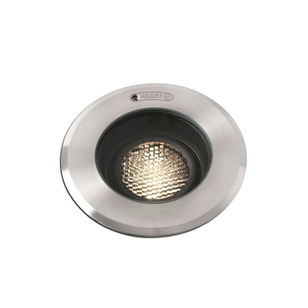 Inbyggd LED-lampa - Faro Barcelona - GEISER - Grå - Utomhus - IP67