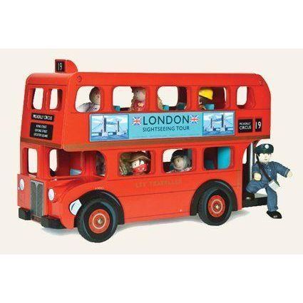 Early Age Toy - Le Toy Van - London Bus - Drenge - 3 år - Interiør - Rød
