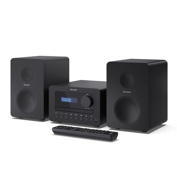 Mikrofon ljudsystem - SHARP - XL-B520D - Bluetooth - CD-spelare - DAB+/FM-mottagare