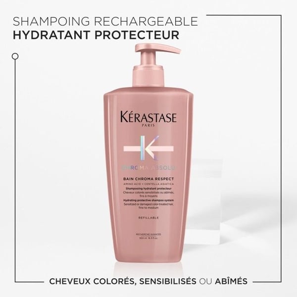 Kérastase 500ml Chroma Absolu Bain Respect, Schampo