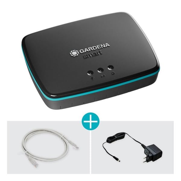 Anslutningsenhet - GARDENA - 19005-20 - Vit färg - Wi-Fi-anslutning - Kompatibel med Smart