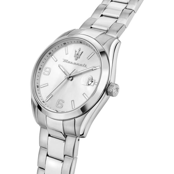 Herreur MASERATI Attrazione R8853151014 Quartz 43 mm stål