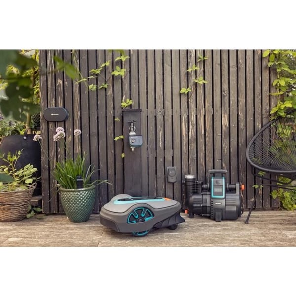 Anslutningsenhet - GARDENA - 19005-20 - Vit färg - Wi-Fi-anslutning - Kompatibel med Smart
