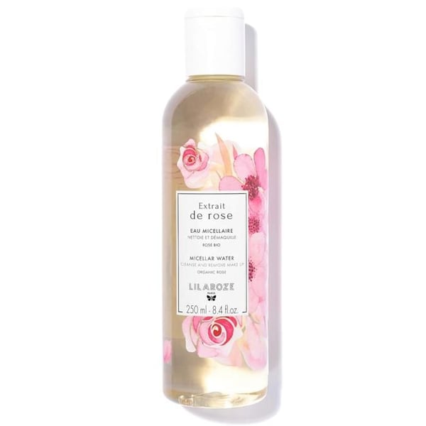 Micellärt vatten - Lilaroze Paris - Rosextrakt - 250ml - Vegansk - Alla hudtyper
