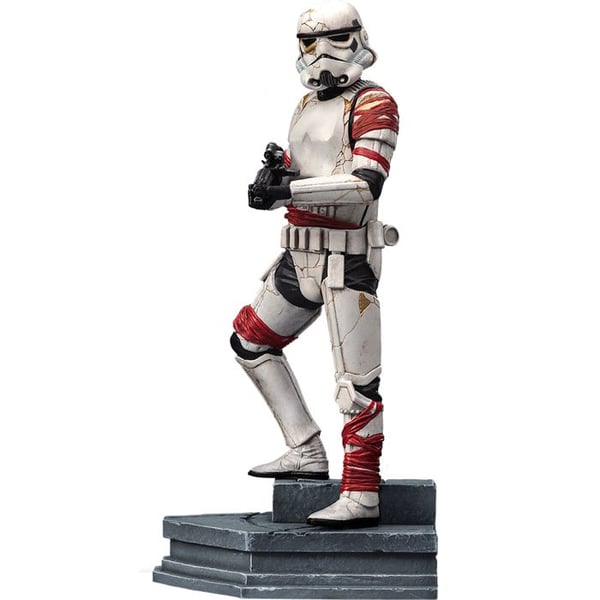 Staty - Iron Studios - Night Trooper - Skala 1/10 - Flerfärgad - Resin - Inomhus