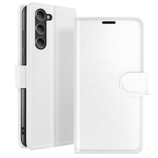 Plånboksfodral för Galaxy S23 Plus med Stöd och Magnetisk Flik Zanaé Vit