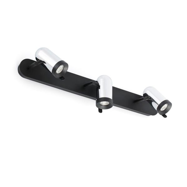 Vägglampa - FARO - Orleans - Krom - 3 glödlampor - GU10 - Metall