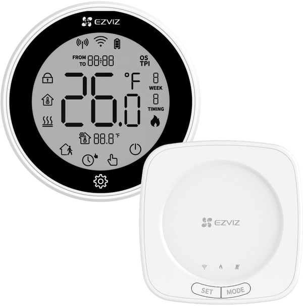 Ansluten inomhustermostat - EZVIZ - T56 - Programmerbar med gateway