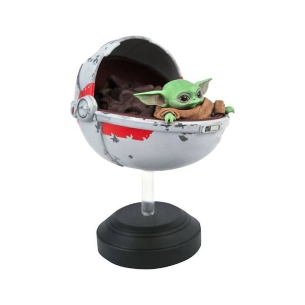 Gentle Giant Statuett Barnet med Vagn (The Mandalorian) 14 cm – Plast/Resin