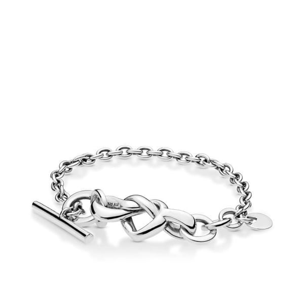 Armband - Pandora - 598100-16 - 925 silver - Längd 16 cm - Färg Grå