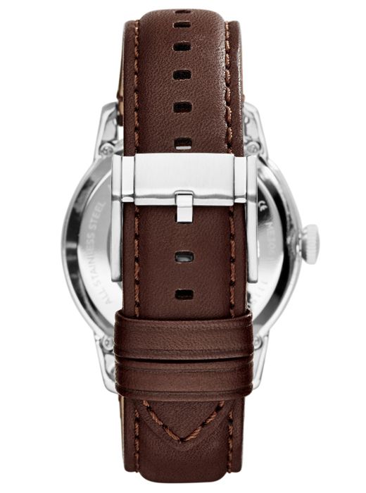 Klocka - Fossil - Townsman ME3061 - Automatisk - Svart urtavla - Elegant stål