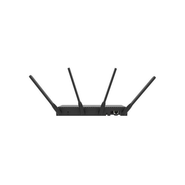 Mikrotik RB4011iGS+5HacQ2HnD-IN Dual Band (2,4 GHz / 5 GHz) Gigabit Ethernet trådlös router Svart