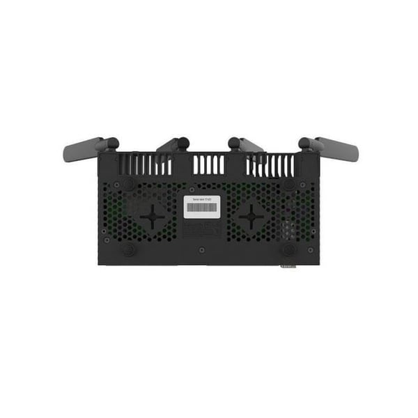 Mikrotik RB4011iGS+5HacQ2HnD-IN Dual Band (2,4 GHz / 5 GHz) Gigabit Ethernet trådlös router Svart