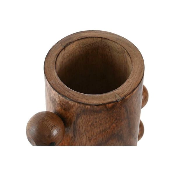 Vas i mangoträ - Home ESPRIT - 10x10x28 cm - Vikt 3,44 kg - Inredning - Naturlig