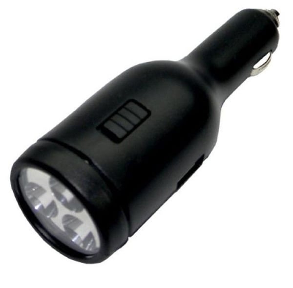 Strömadapter - DCU - 5115-DI - 12-24V till USB 5VDC - 1,5A - Ficklampa