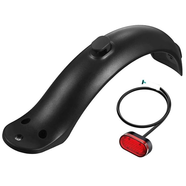 Bakskärm - Xiaomi - M365/M365 Pro - Svart - Inbyggd LED - Stötsäker