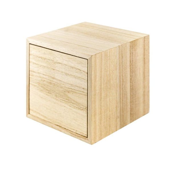 MégaCréa DIY - Modulär trälåda 10 cm S