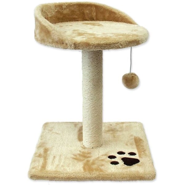 Kattklösträd - MAGIC - MC Lilly - Mörk beige - Sisal - 45cm x 34cm x 34cm
