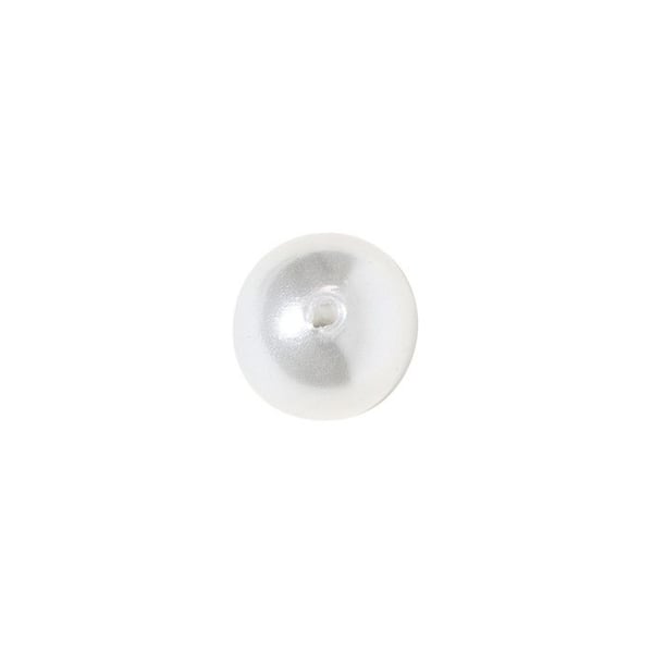 Vita pärlor, 5 mm ø, kartong med 300 st