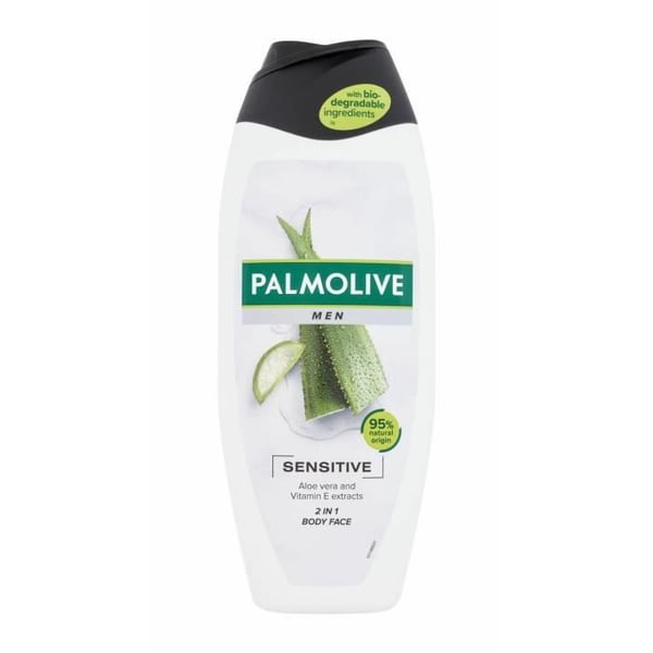 Duschgel - Palmolive - Känslig Man - Aloe Vera - Vitamin E - 500ml