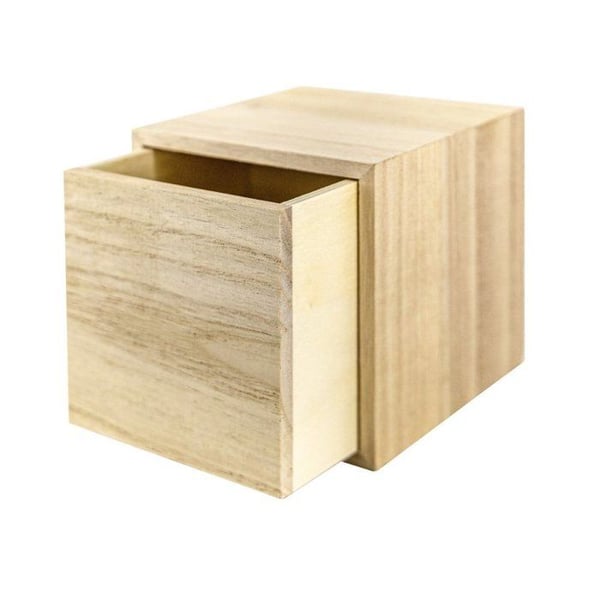 MégaCréa DIY - Modulär trälåda 10 cm S