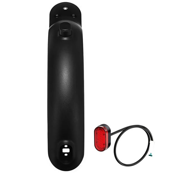 Bakskärm - Xiaomi - M365/M365 Pro - Svart - Inbyggd LED - Stötsäker