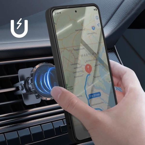 Coque för Xiaomi Redmi Note 14 5G med Video Stöd Ring Svart