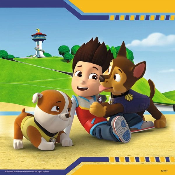 Djurpussel - PAW PATROL - 147 bitar - För barn från 5 år och uppåt