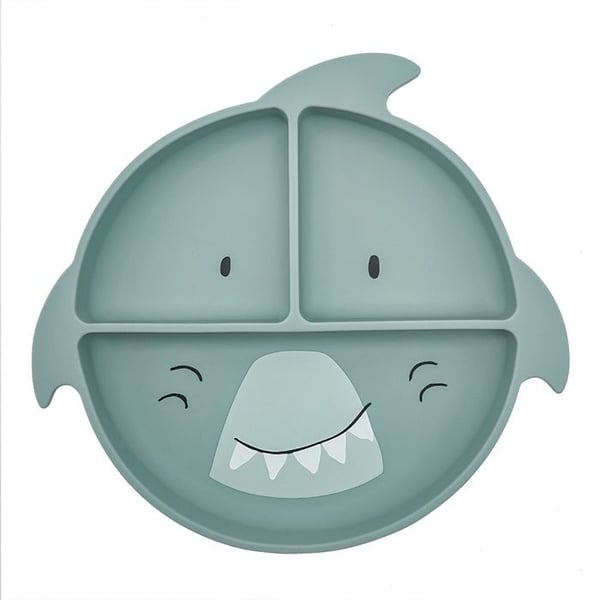 Trixie - Silikonfacklad tallrik Mr Shark