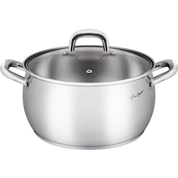 Marmite - LAMART - LT1161 FORM - Rostfritt stål - 4,4 l - Lock inkluderat