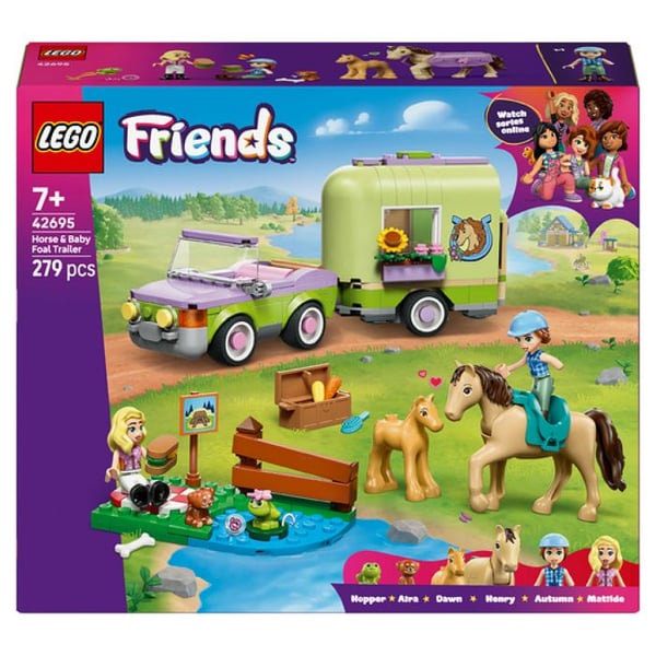 42695 Hevosen ja varsan perävaunu ® Friends