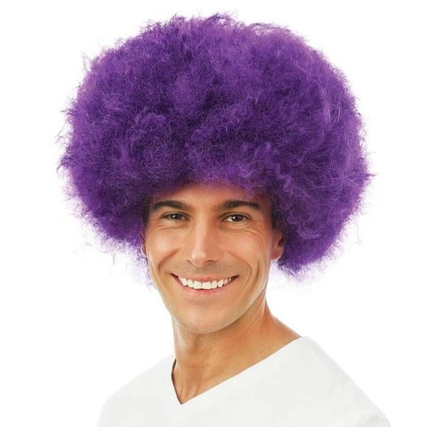 Afroperuk - LITEN CLOWN - Violett - Mixad - Vuxen - Original