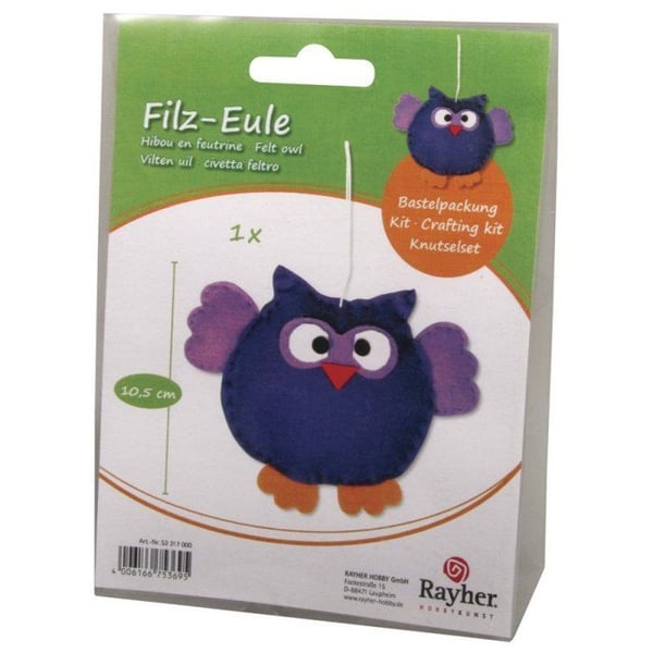 Rayher - Ugglekit i filt
